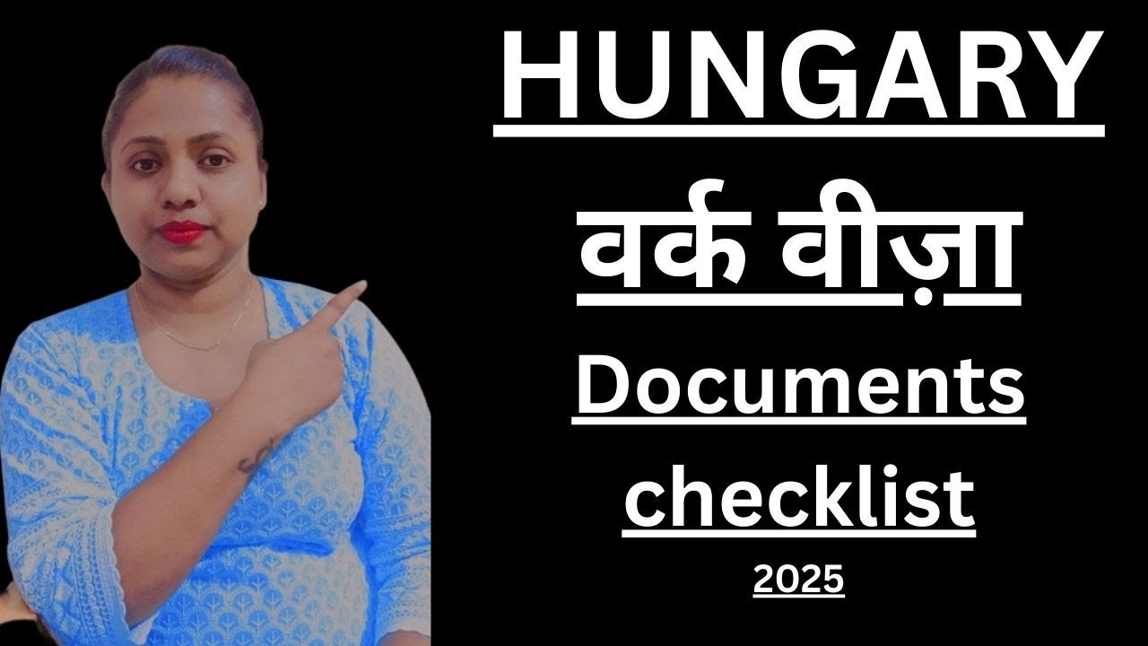 Hungary D type visa document checklist/Hungary work visa requirements/ vfs global hungary file ready
