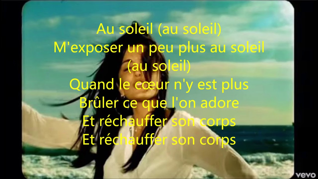 Au soleil Jenifer (paroles)