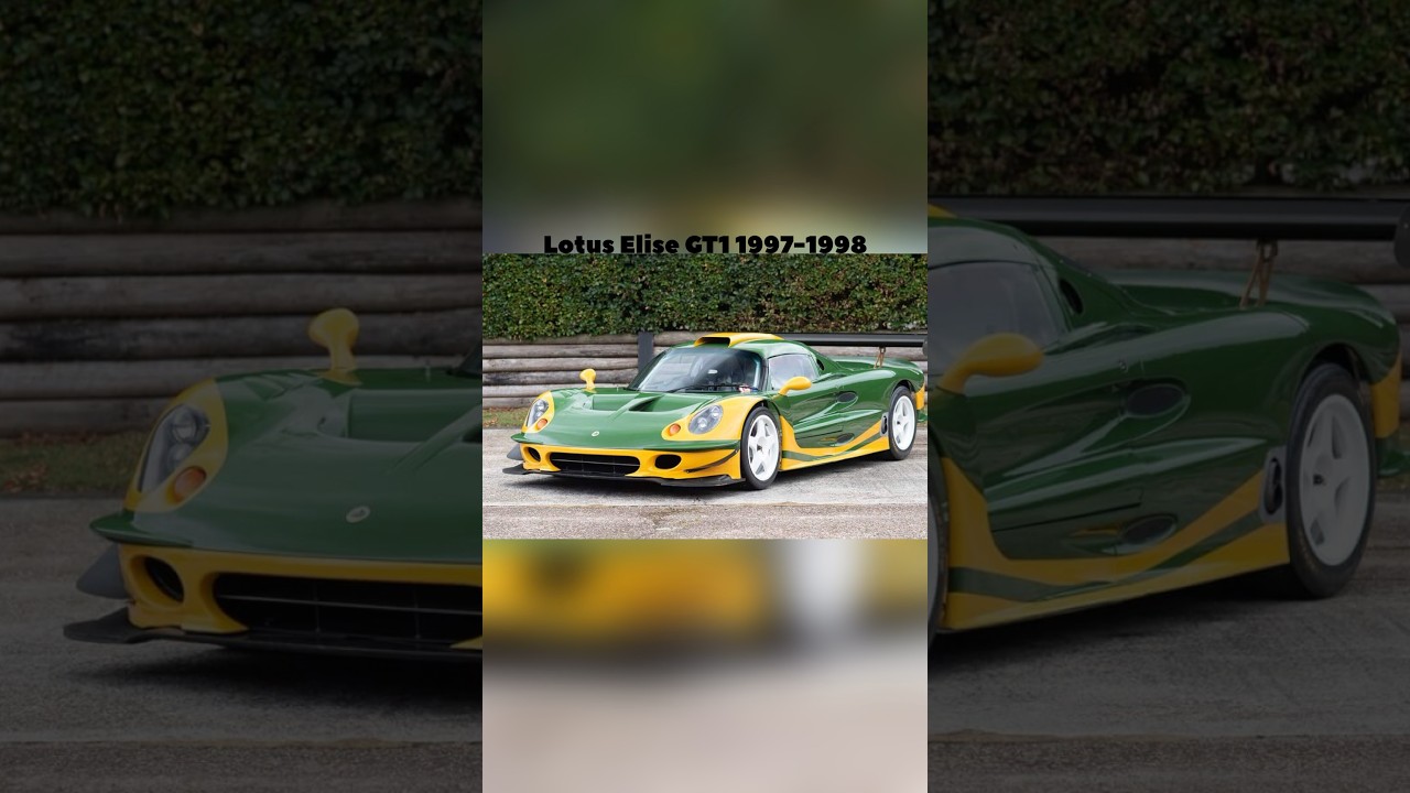 The evolution of the Lotus Elise body! #short #shorts #car #evolution #machine #lotus #lotuselise