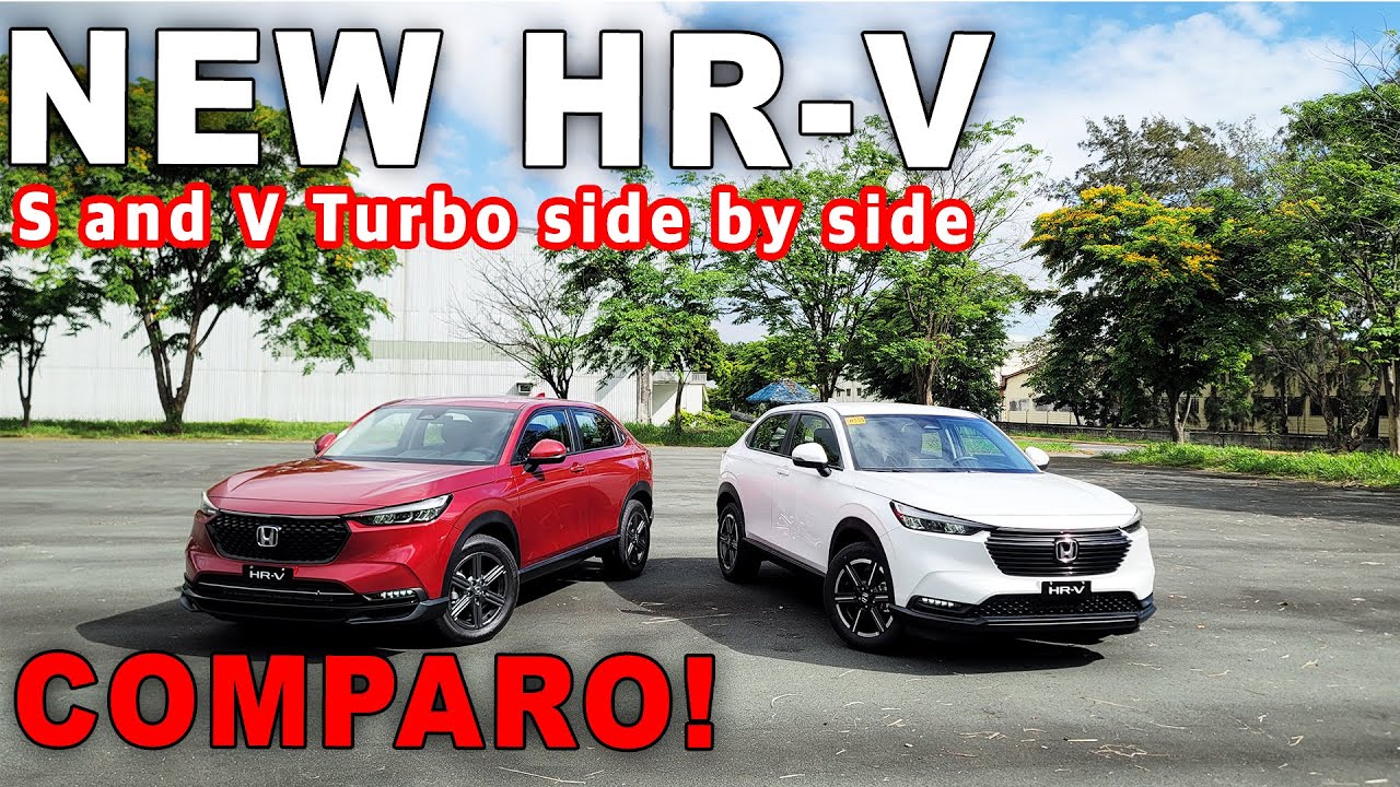2022 Совершенно новый Honda HR-V Сравнение базовой (S) и топовой (V Turbo) комплектаций - [SoJooC...