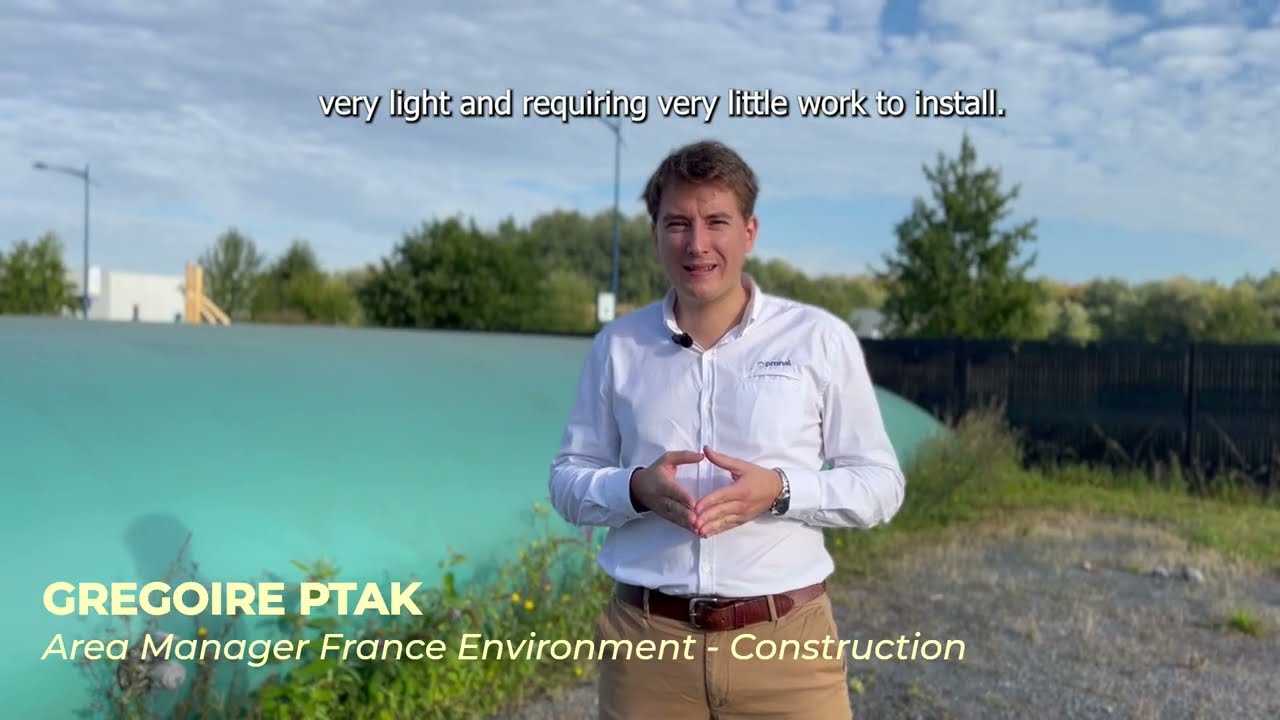 PRONAL FLEXIBLE FIRE TANK  : THE SOLUTION ADOPTED BY PROFERM