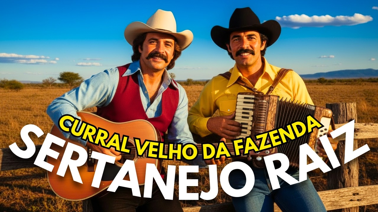 Curral Velho da Fazenda - Modão Raiz com Viola Caipira | Playlist Sertanejo com Santi & Santiago