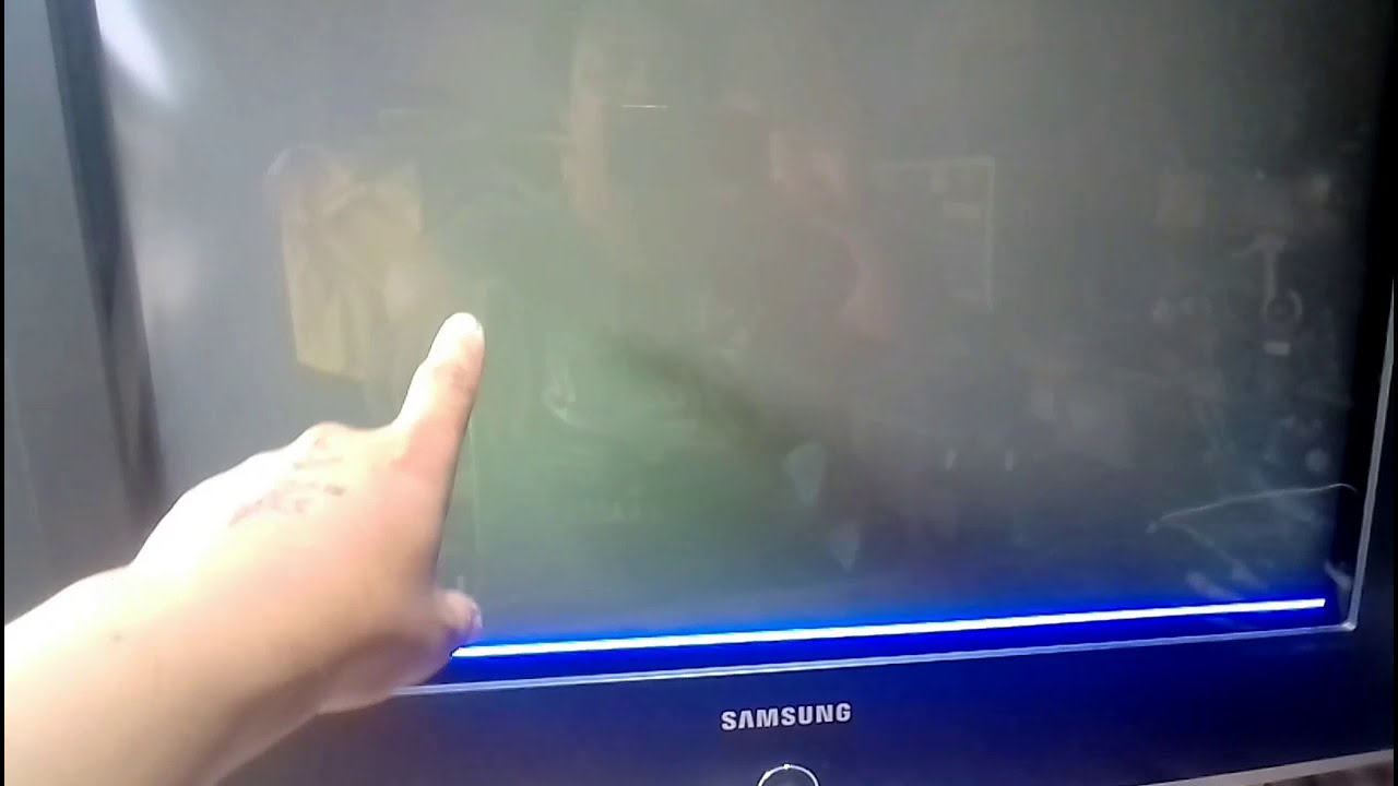 Ps1 ซ่อมทีวี Samsung หน้าจอสีรุ้ง ไม่มีภาพ