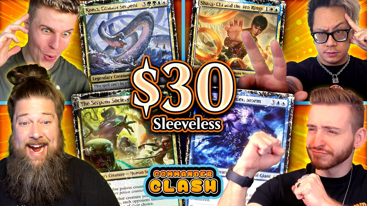 $30 Unsleeved Commander | Commander Clash