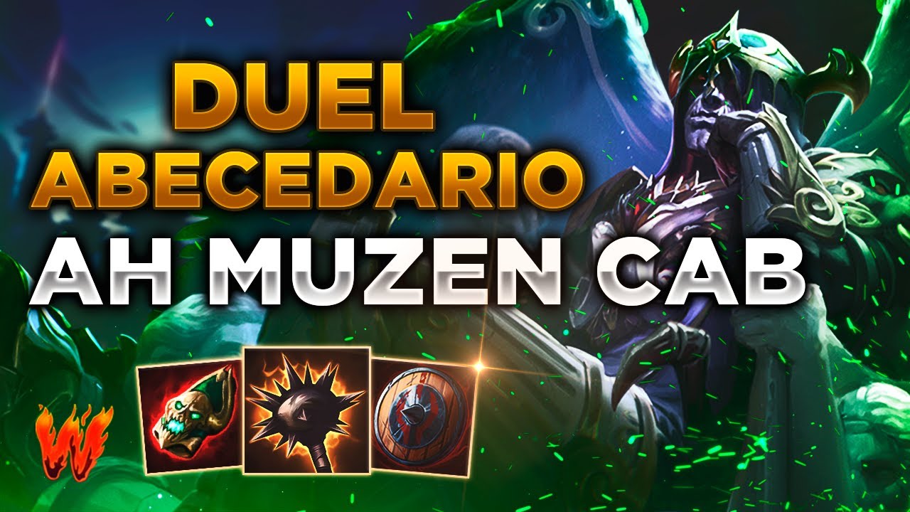 AH MUZEN CAB, LA GENTE TRAE STRATS FRESCAS! - Warchi - Smite Master Duel Abecedario S11