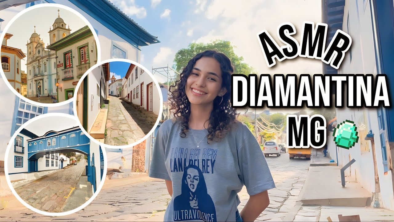 ASMR VLOG |  VIAGEM PARA DIAMANTINA - MG 💎 | turistando com a escola 🤓