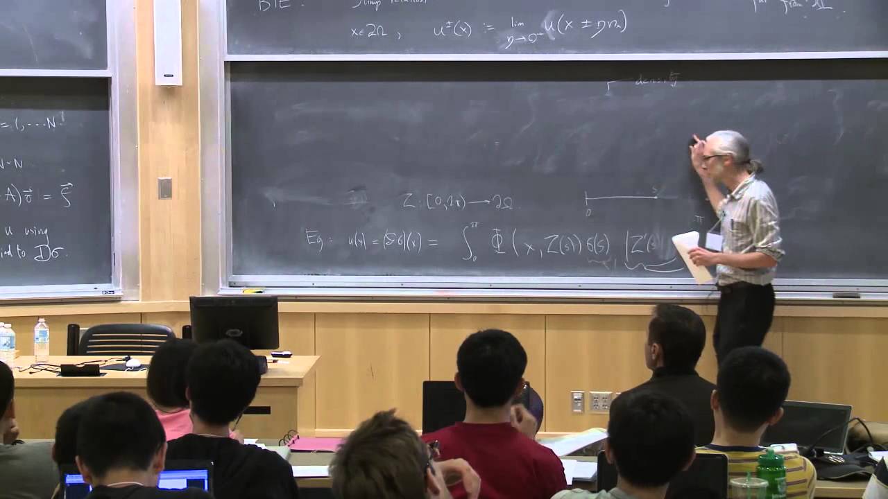Boundary integral equations -  Alex Barnett
