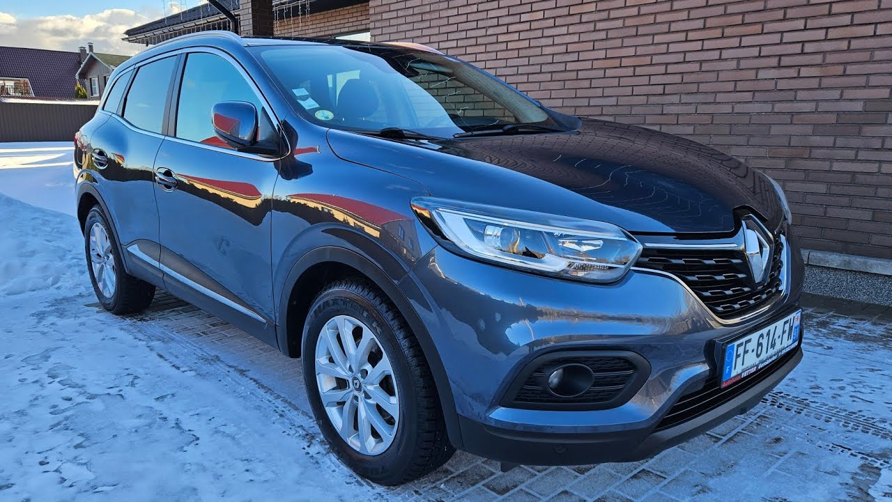 Renault Kadjar 1.5 dci 2019! 115 л.с. K9K 6 МКПП. Запаска, камера, парктроники, круиз! Из Франции!