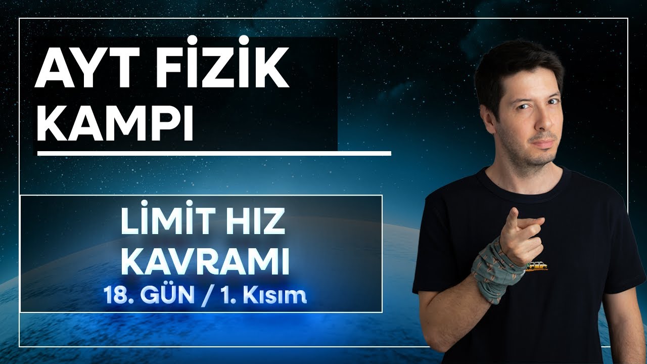 27) Atışlar-İki Boyutta Hareket  | Limit Hız / 70 Günde AYT Fizik Kampı ( 18. Gün / 1. Kısım )