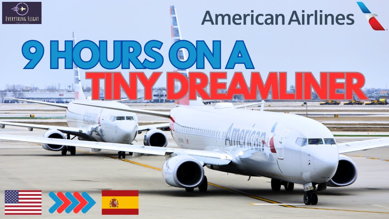 Economy Long Haul on a 787-8 Dreamliner?! | Miami to Madrid | American Airlines