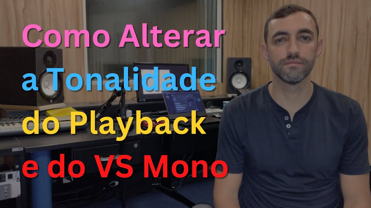 Como alterar o Tom de uma música