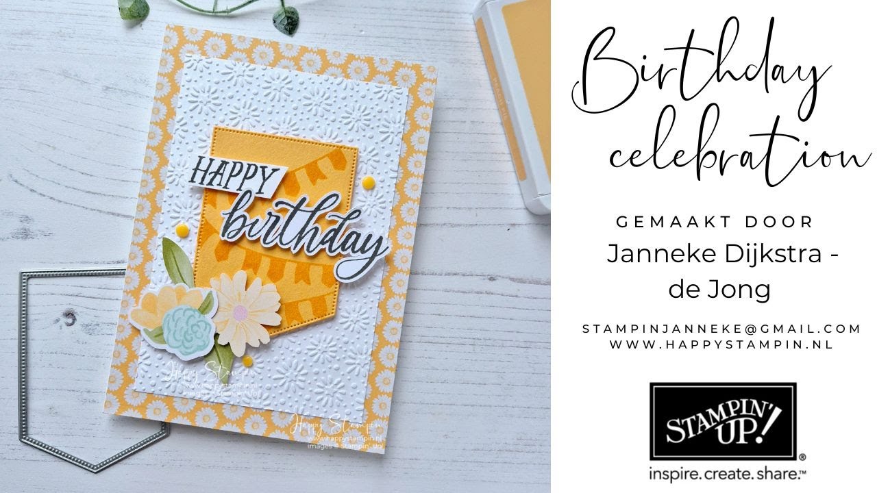 Stampin' Up! - Birthday Celebration