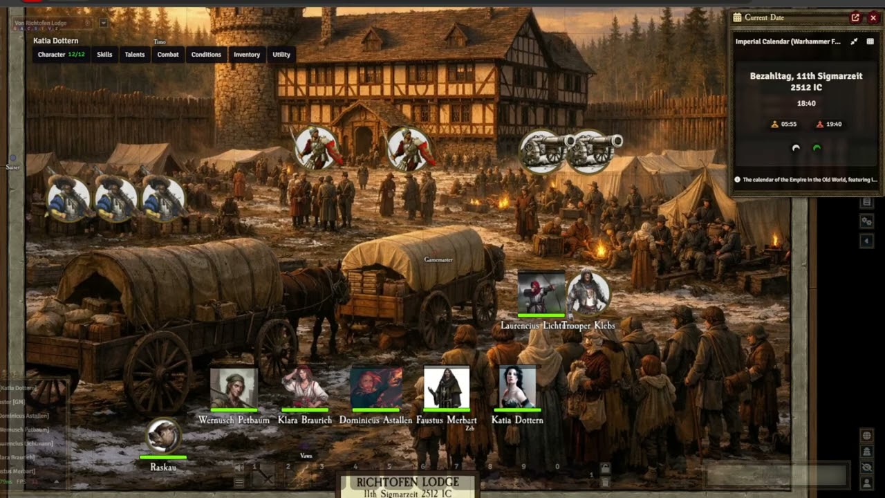 Warhammer Fantasy session 1. Welcome to Reikland (Part 5/11)