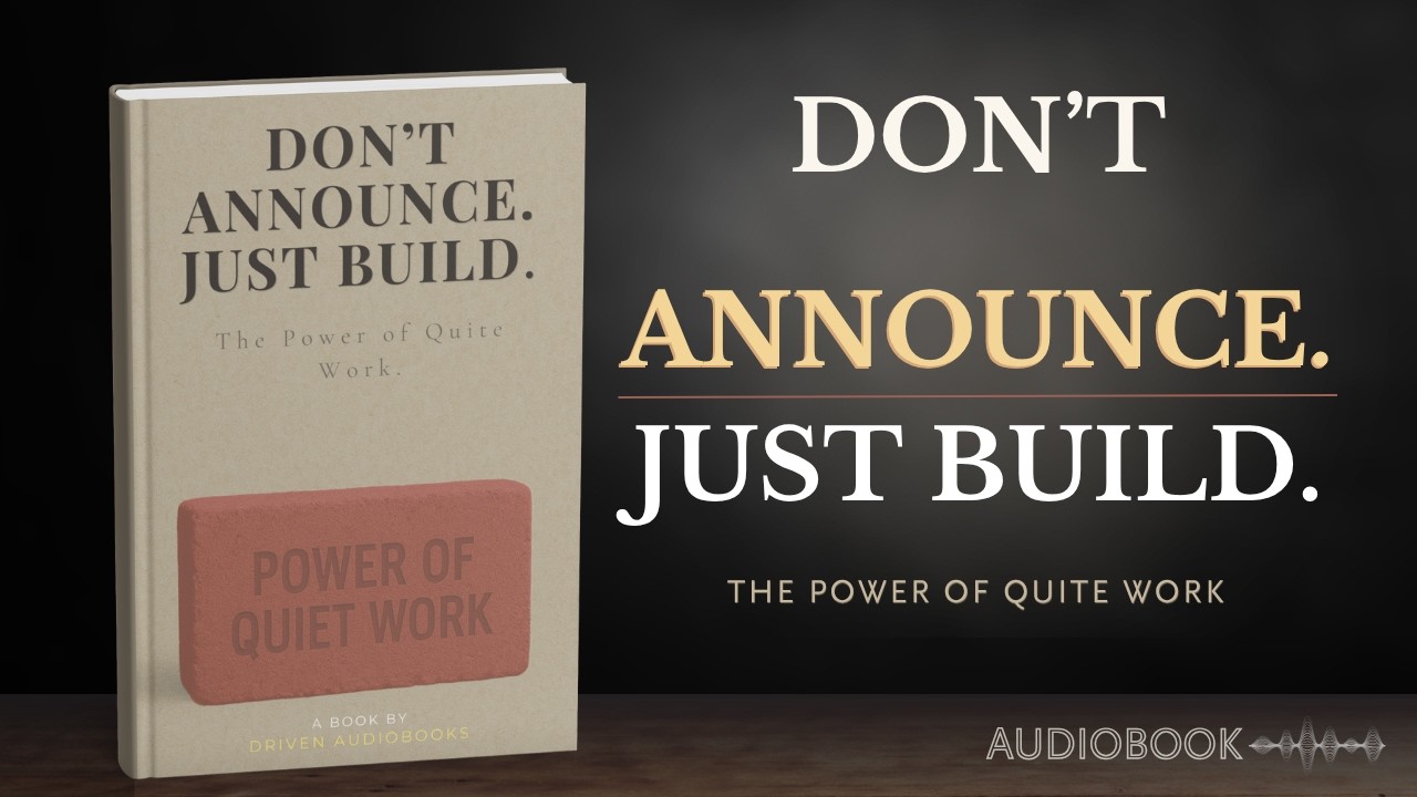 Don’t Announce. Just Build — Why Real Success Happens in Silence (Audiobook)