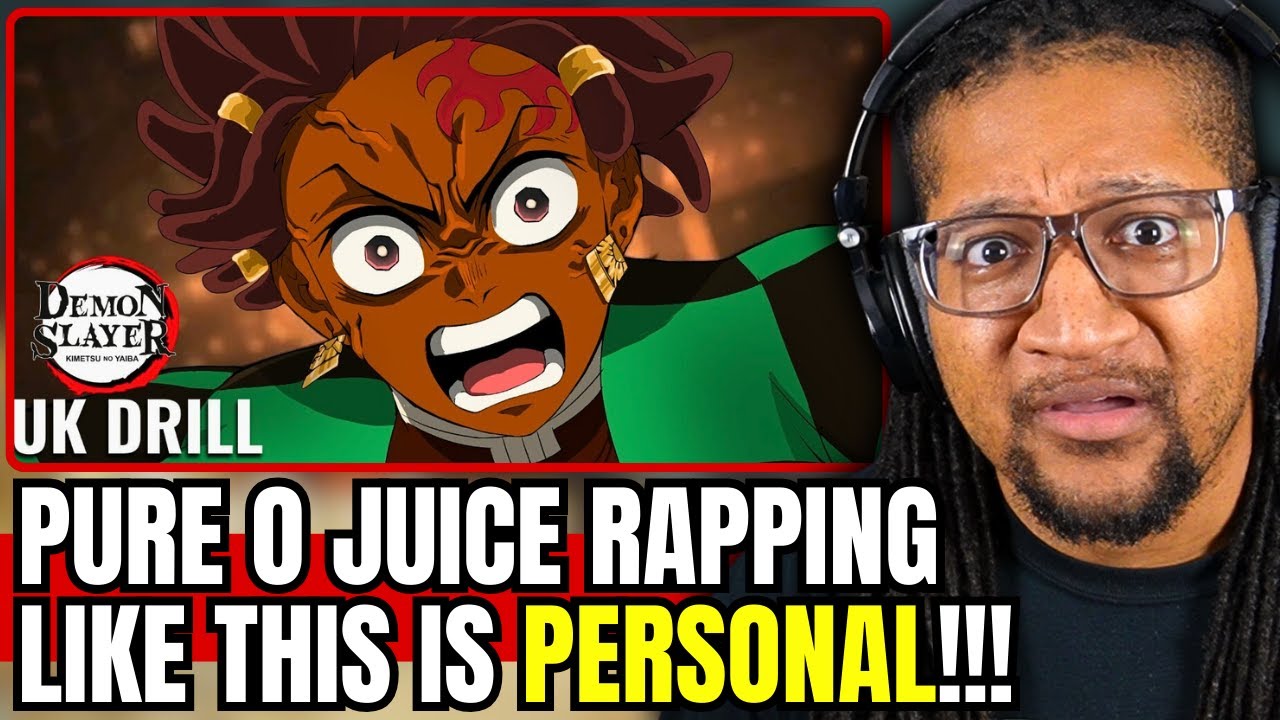 Pure O Juice - TANJIRO RAP (DEMON SLAYER UK DRILL) | Реакция!