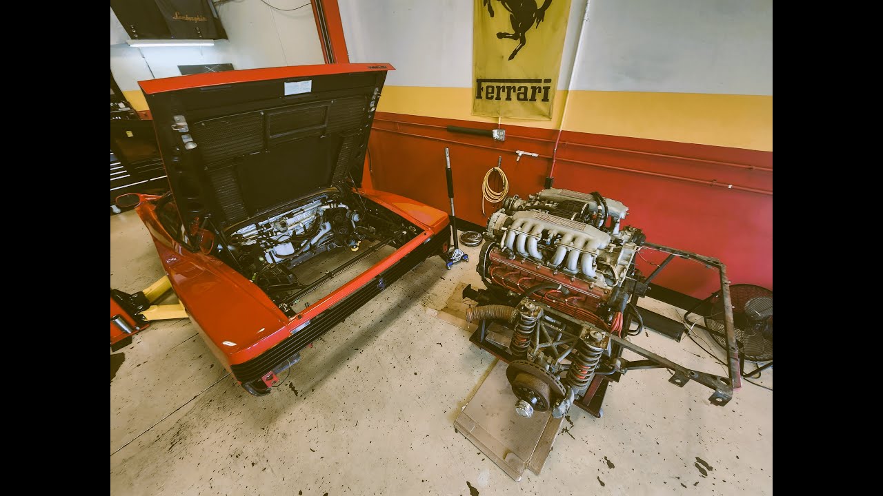 Testarossa Major Service: Timing Belts, Cam Cover Gaskets, Oils & Coolant | Black Horse Motorwerks