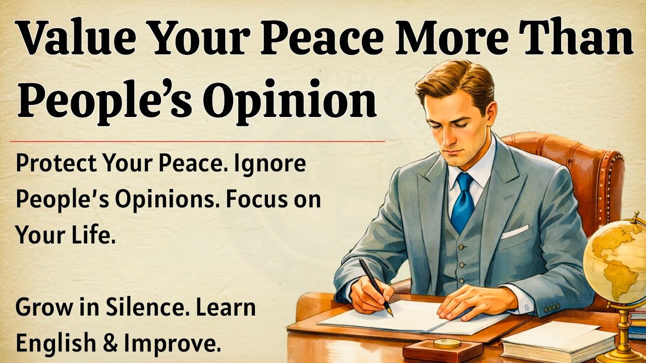 Value Your Peace More Than People’s Opinion | Stop Caring What Others Think | Motivational Video 🔥