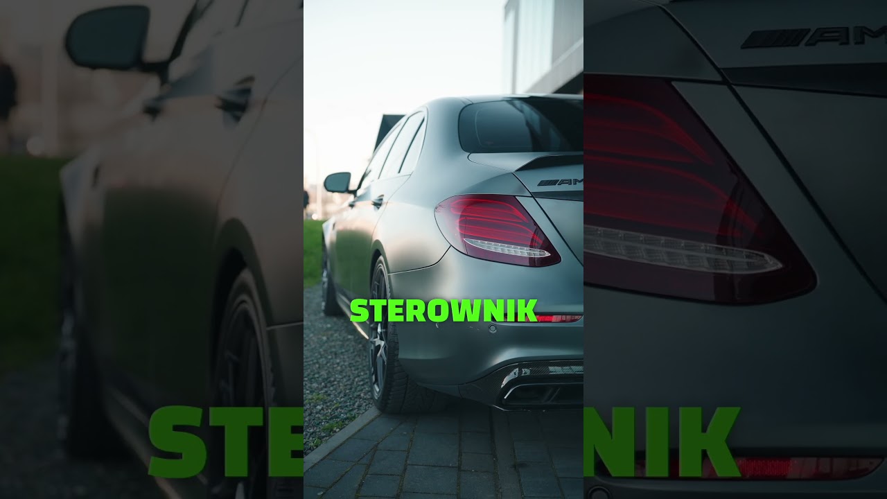 Mercedes-AMG E63 S - diabeł nie stateczny sedan 😈 🇩🇪