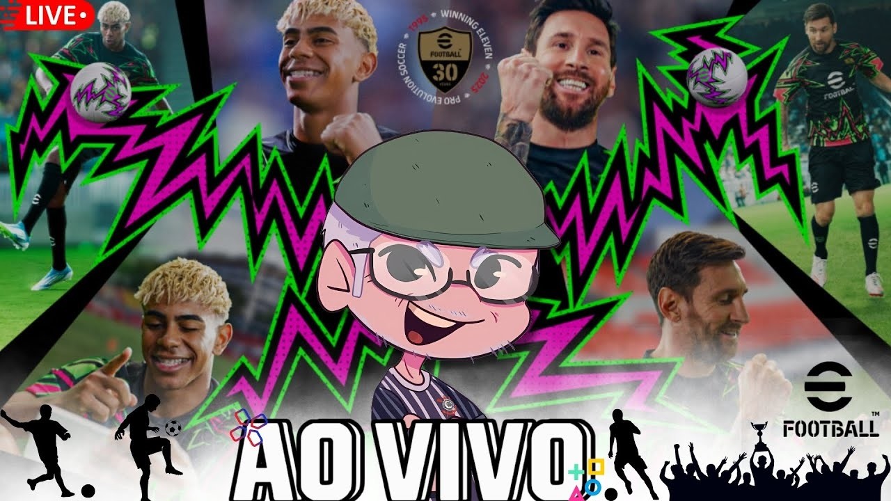 LIVE DO TIO BURA | BORA DE EFOOTBALL O JOGO DA GALERA | A ESTREIA DE BATIGOL