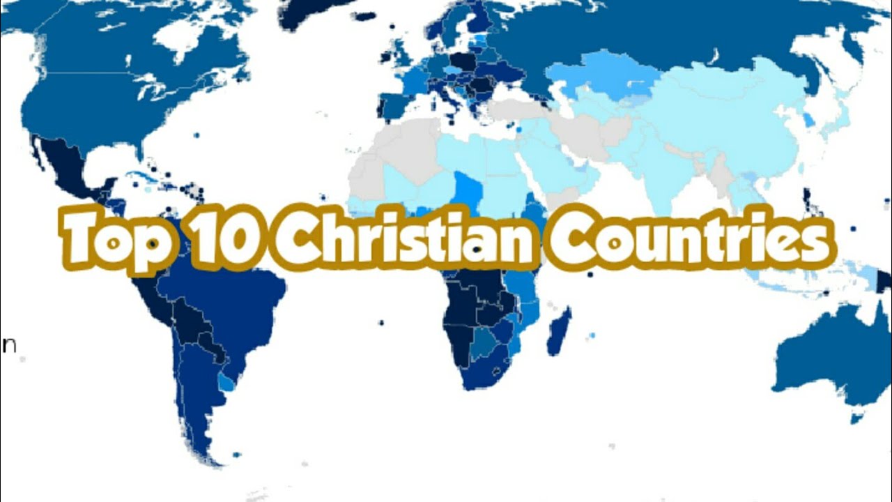 Top 10 Christian Countries||Latest Census||Pew Research||