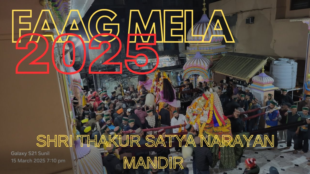 Faag Mela 2025 Day-1 || Rampur Bushahr || SK Himachali Vlogs