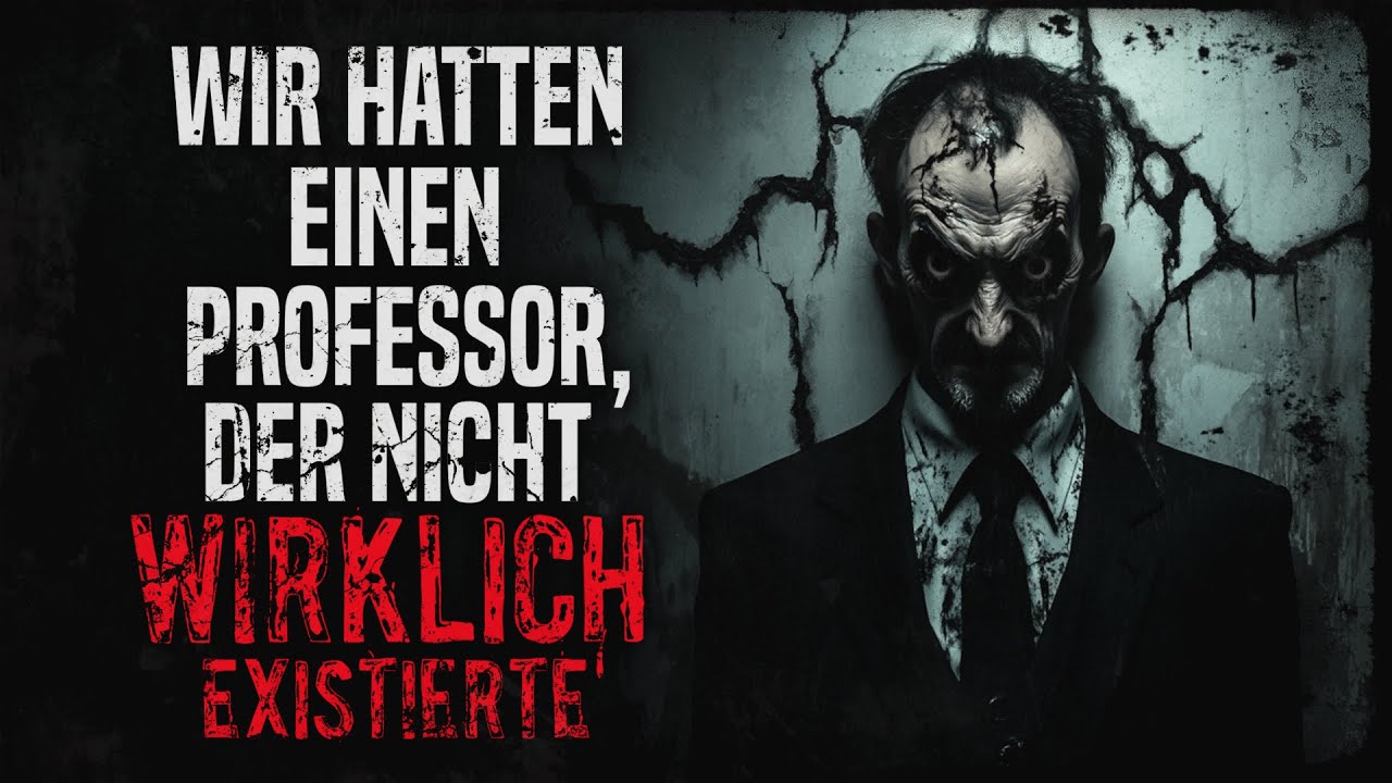 Der Professor, der nicht existierte ◈ Creepypasta german Creepypasta Deutsch [Horror  Hörbuch]