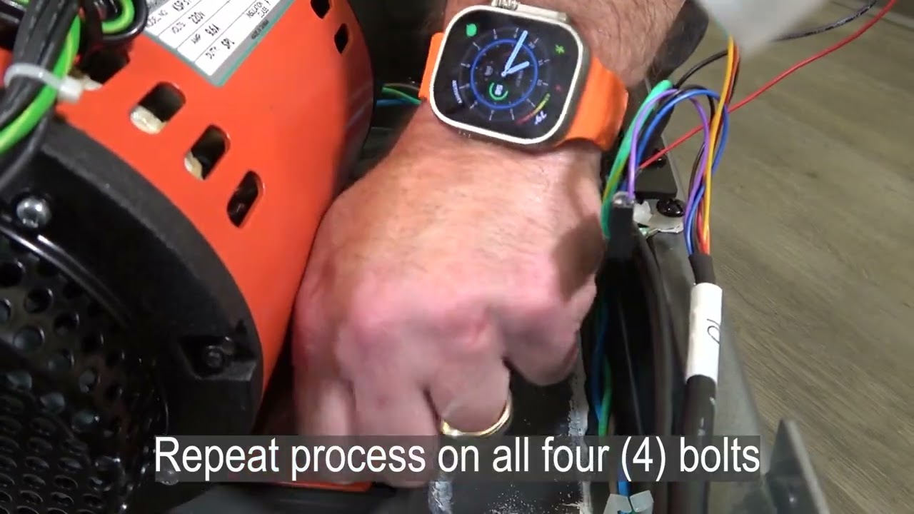 TRUE Treadmill AC Drive Motor Removal and Replacement Procedure