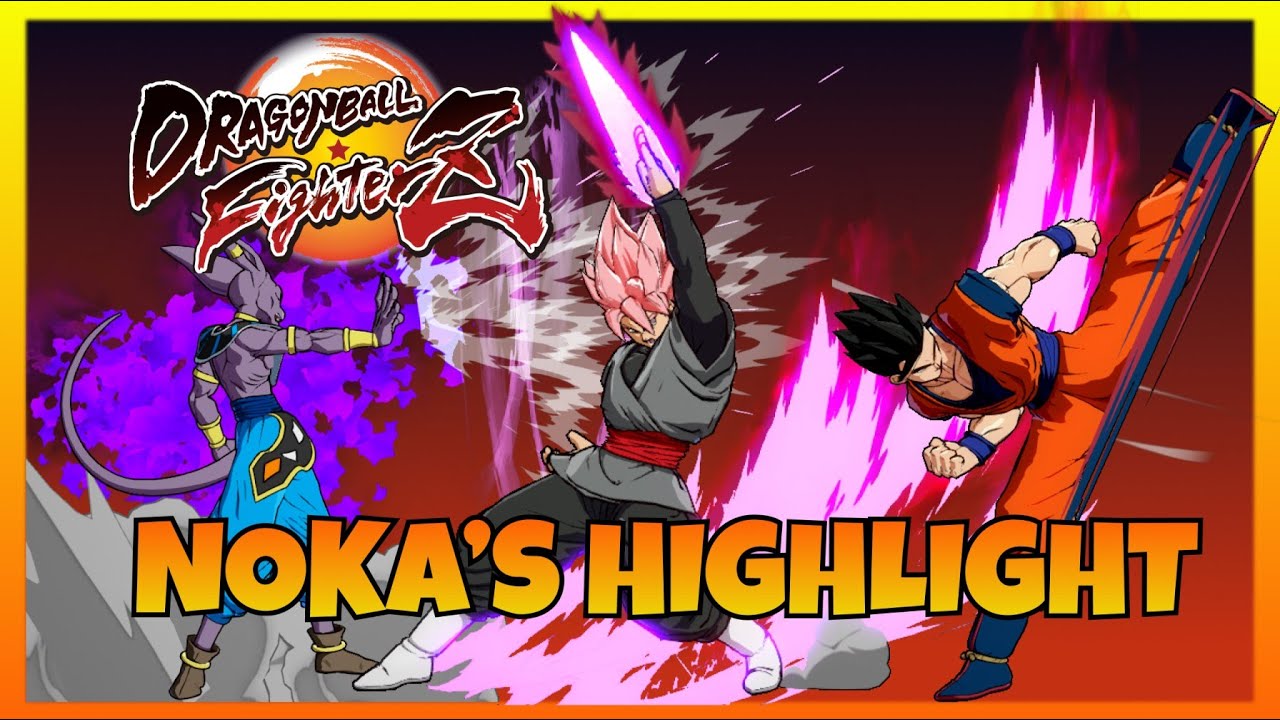 NOKA - DBFZ online gameplays highlights - Goku Black, Beerus, Adult Gohan