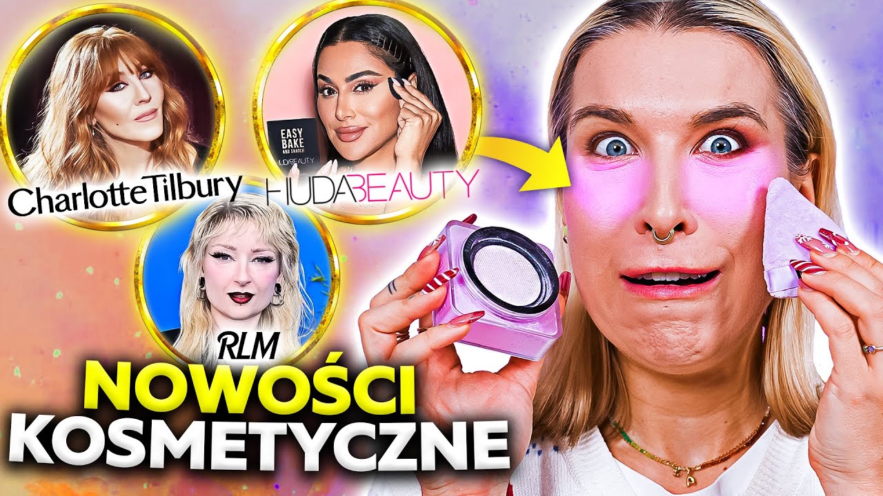 &diams; FIOLETOWY PUDER?! 😱 NOWOŚCI KOSMETYCZNE RLM, HUDA I CHARLOTTE TILLBURY &diams; Agnieszka Grzelak Beauty