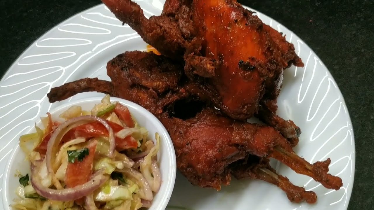 घर में बनाये बटेर फ्राय | BATER FRY | Sheikh's Kitchen Garden | Raipur