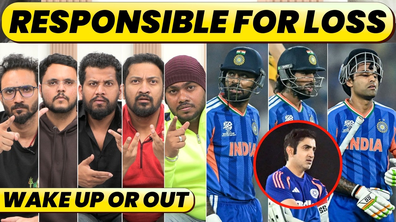 COACH, STRATEGY, SKY-HARDIK, ABHI-TILAK, WHO IS RESPONSIBLE FOR LOSS & CHOKE AGAINST SA