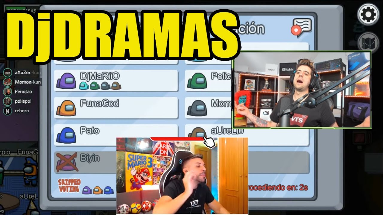 DjMaRiiO SE ENFADA Y SE SALE DEL DISCORD | DjDRAMAS