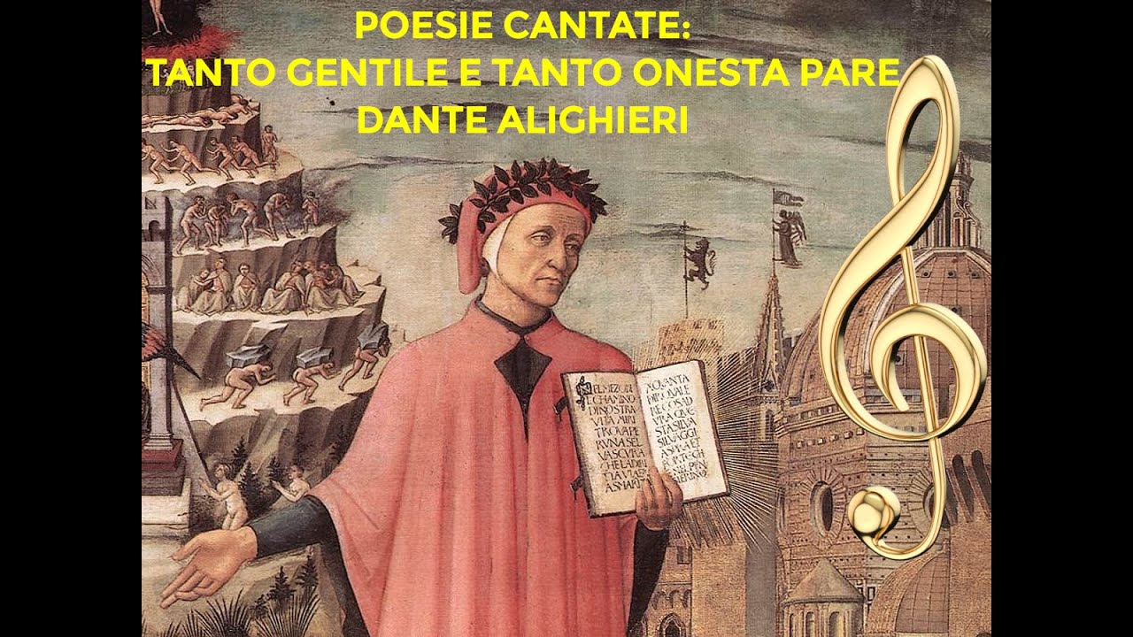 Dante Tanto gentile e tanto onesta pare di Dante Alighieri canzone | lucaespo