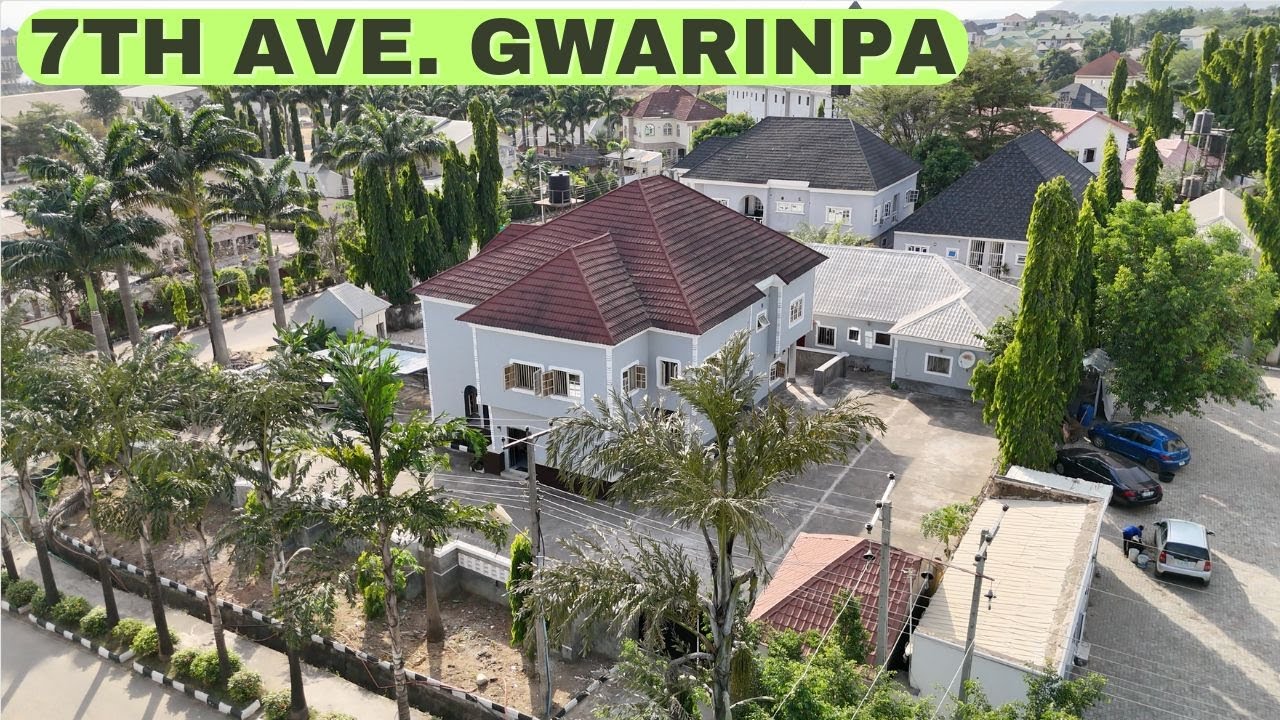 The Peaceful & Rich Avenue Of Gwarinpa Estate Abuja Nigeria | 7th Avenue