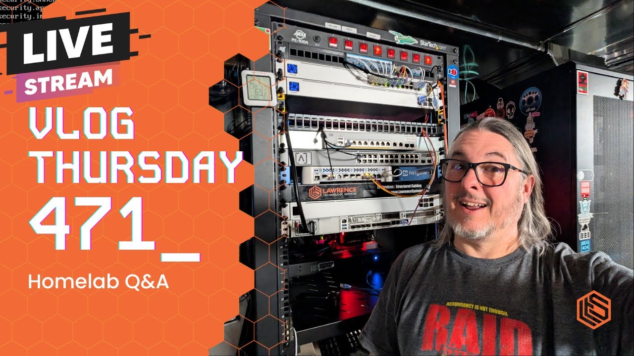 VLOG Thursday 471:IoT Firewall Security, Docker, Self hosted, and Homelab Q&A