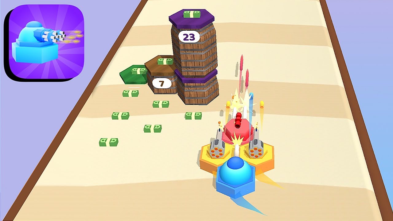 Tiny Shooter ​- All Levels Gameplay Android,ios (Part 9)