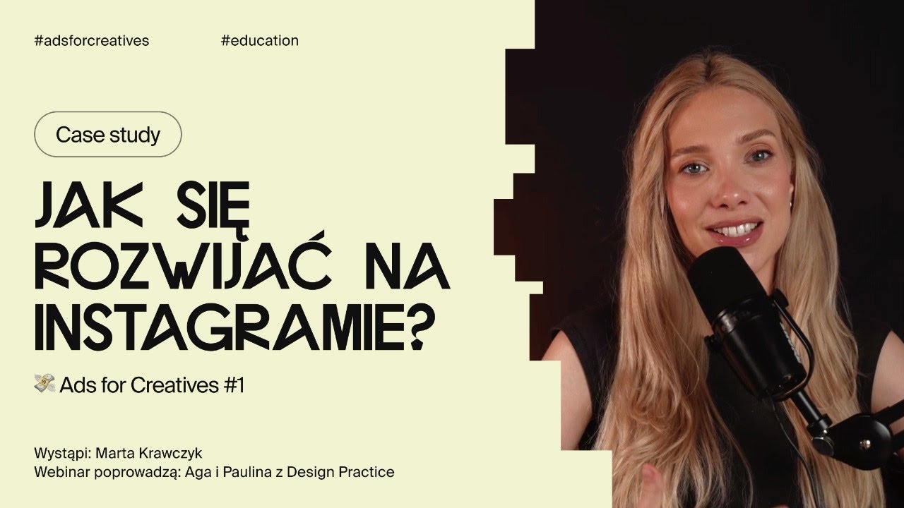 Case study: Jak się rozwijać na Instagramie? | 💸 Ads for Creatives #1
