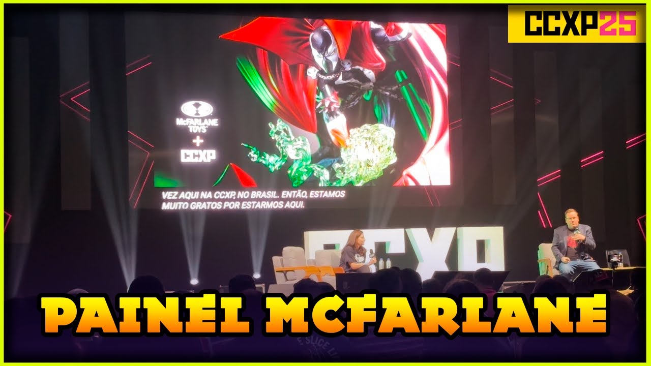 PAINEL COMPLETO MCFARLANE TOYS CCXP 2025