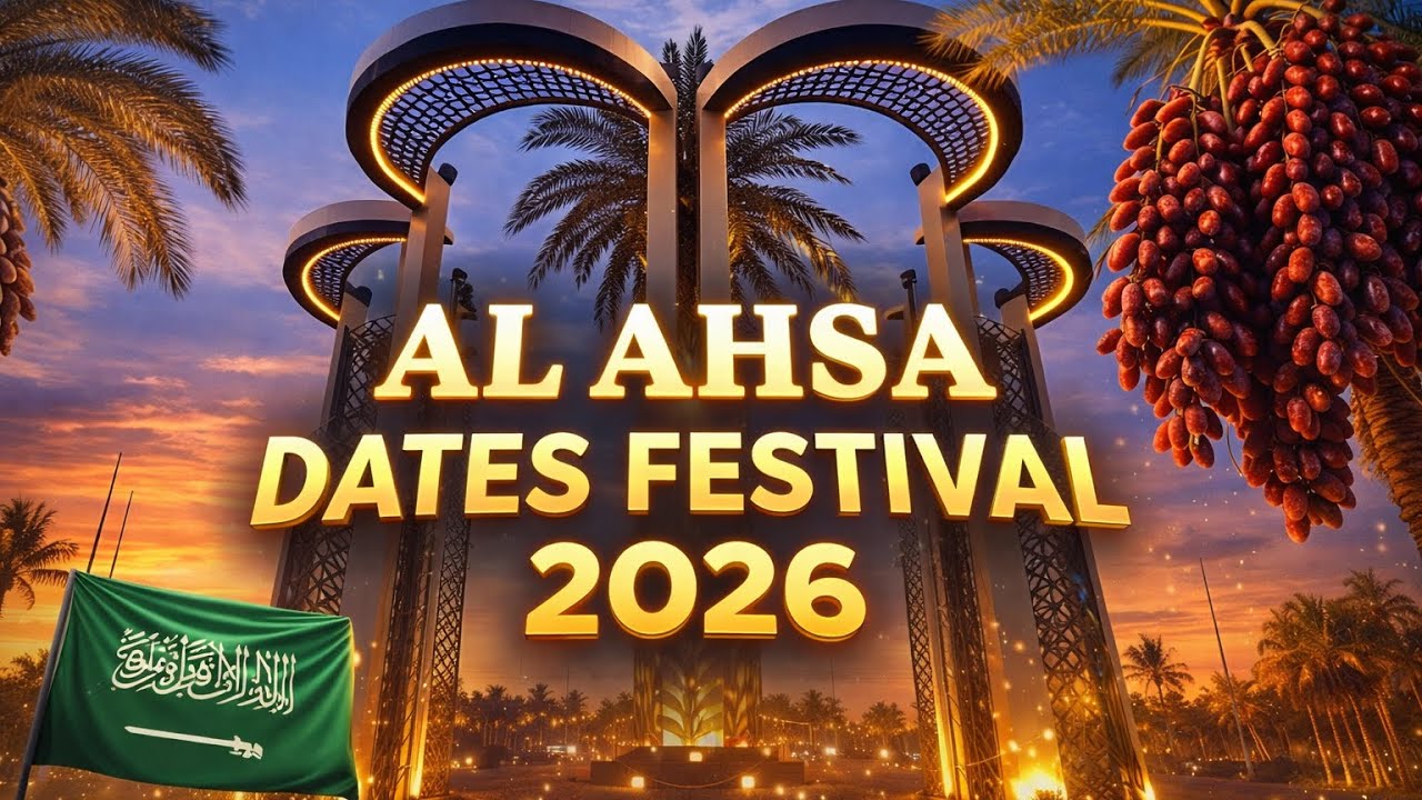 Al Ahsa Dates Festival 2026 | Saudi Arabia’s Biggest Heritage Celebration 🇸🇦✨