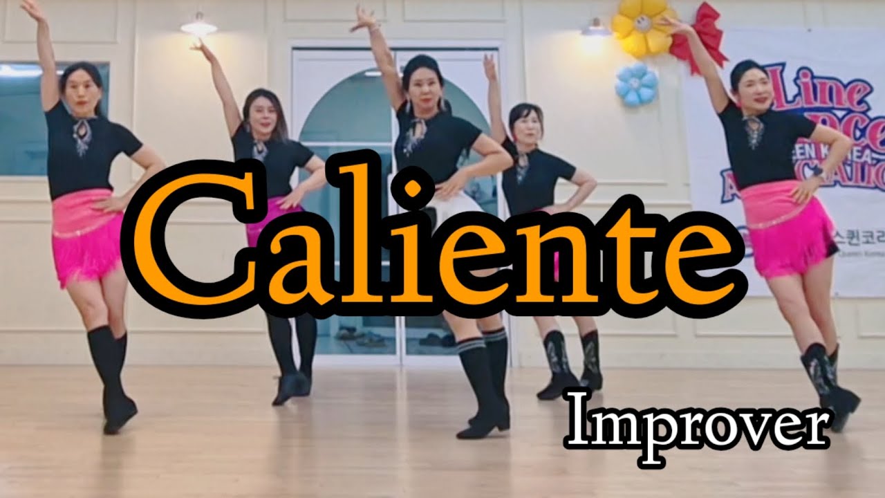 #Caliente #까리엔터  #Improver #Linedance #제주도 #라인댄스  #퀸댄스스스튜디오   #퀸코리아 #제주지부