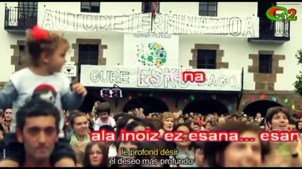 Eskuetan flashmob Lazkao