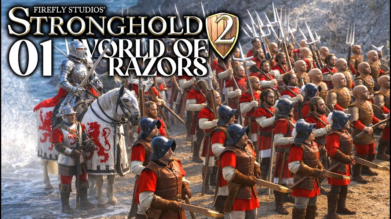 Gestrandet und Kampfbereit! • Stronghold 2 Steam Edition - World of Razors | 01