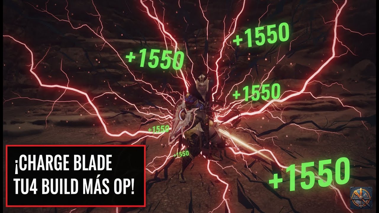 ¡EXPLOSIÓN ELEMENTAL! Build ROTA Charge Blade SAED | MH Wilds TU4