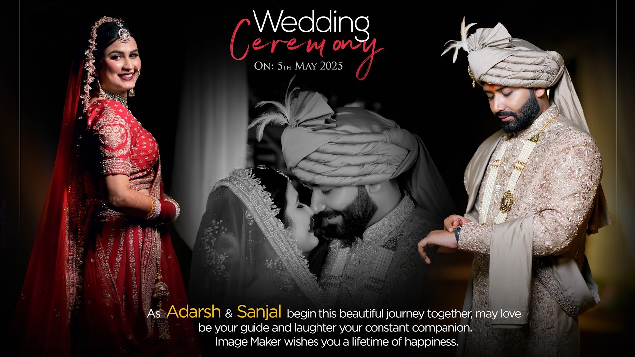 BEST WEDDING HIGHLIGHT 2026 | Adarsh & Sanjal #teaser  #indianwedding