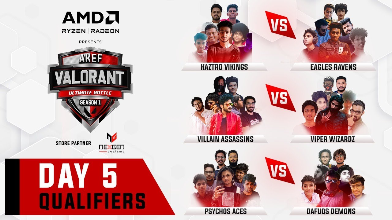 AKEF VALORANT ULTIMATE BATTLE SEASON 1 PRESENTED BY AMD - DAY 5 - QUALIFIERS