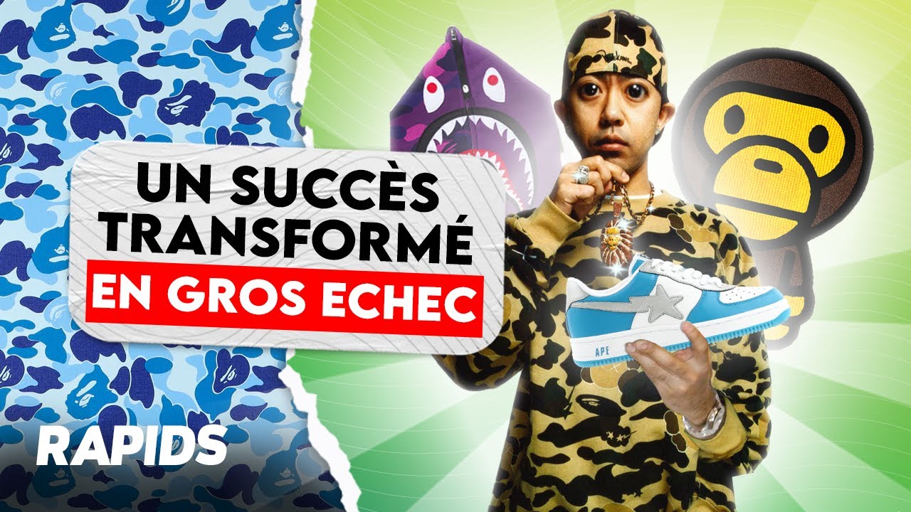 De la marque la plus populaire à la quasi faillite : L'histoire de Bape de Nigo 👀