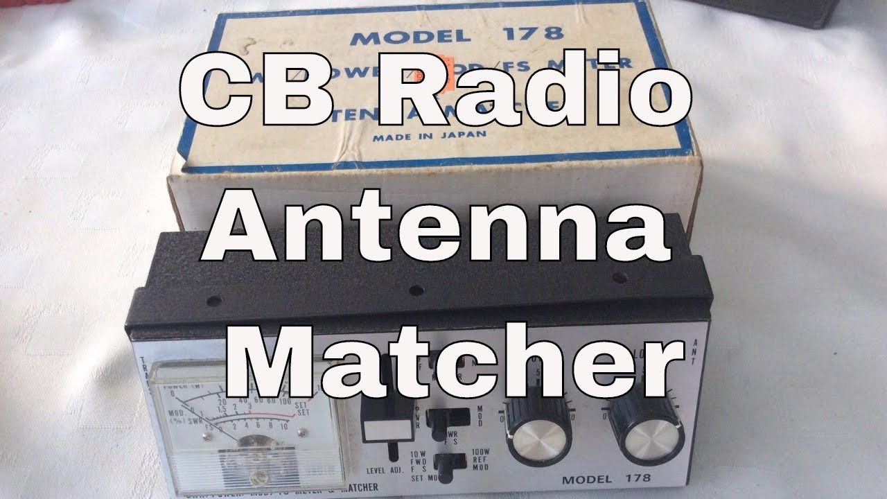 CB Radio Antenna Matcher