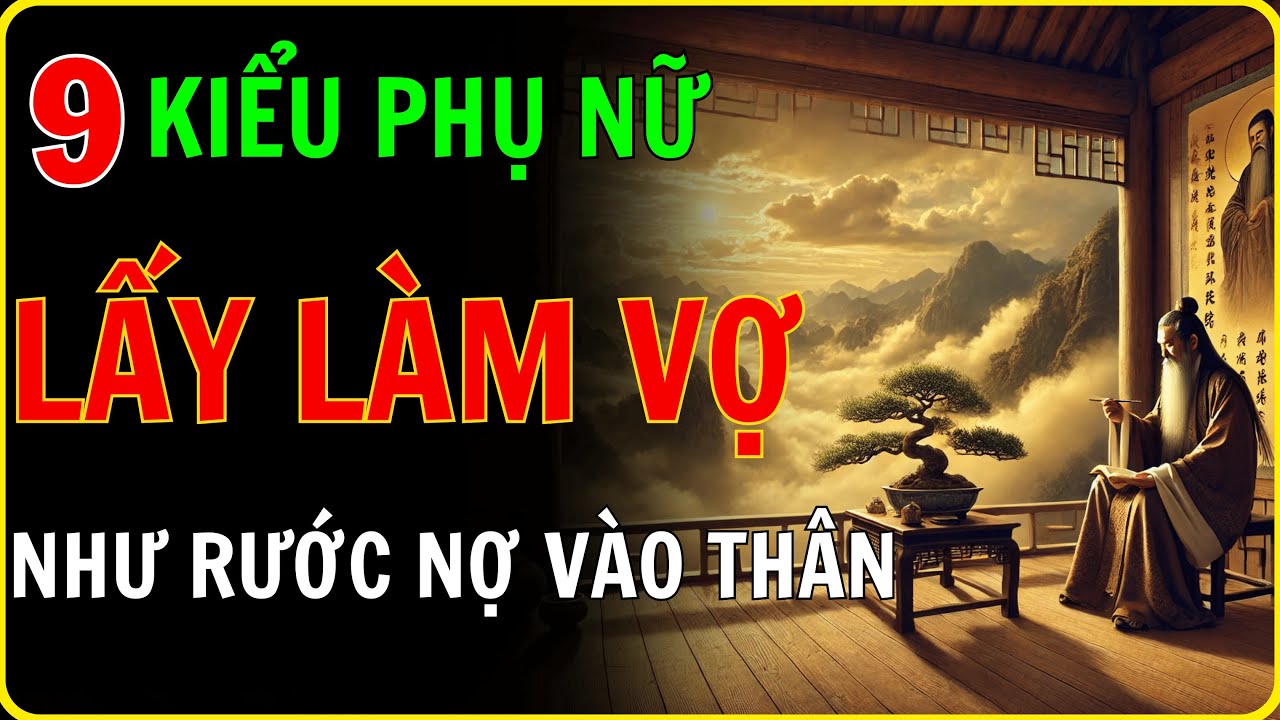 Cổ Nhân Dạy -  Đàn Ông Lấy Vợ, Nhất Định Phải Tránh 9 Kiểu Phụ Nữ Này - Học Từ Cổ Nhân