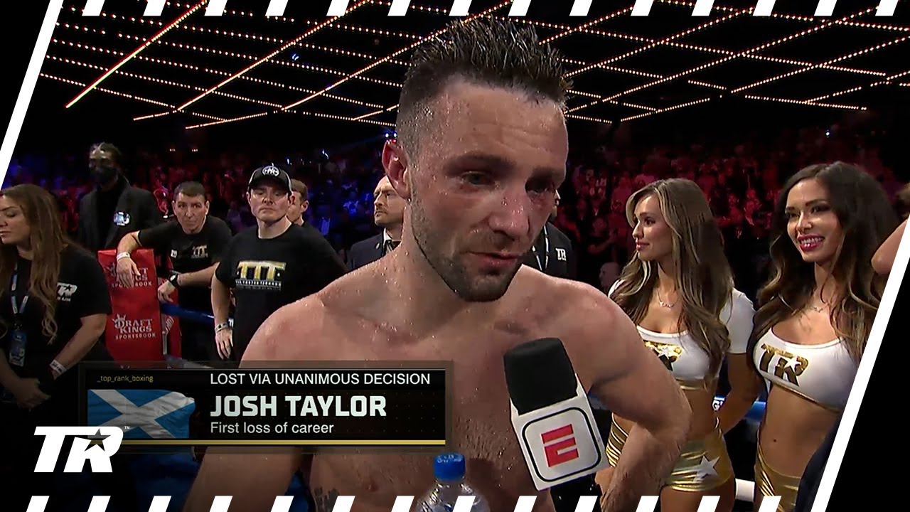 Josh Taylor Reflects on Loss To Teofimo Lopez | I WOULD LIKE TO RUN IT BACK
