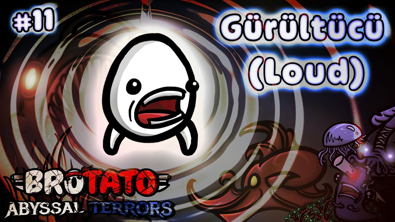 Brotato Abis #11 – Gürültücü: Yüksek Desibel | Tehlike 5 – Abyssal Terrors | Türkçe | 4K | HDR